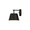 Z-Lite Maddox 1 Light Wall Sconce, Matte Black 6013-1S-MB - alternate 7